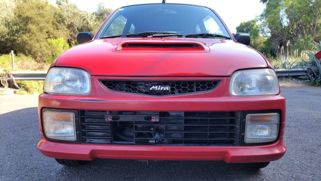 1997 Daihatsu Mira TR-XX Front View Low