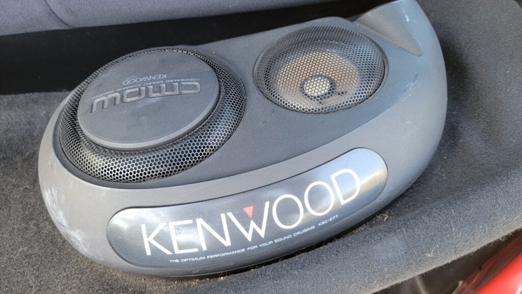 1997 Daihatsu Mira TR-XX Kenwood speaker
