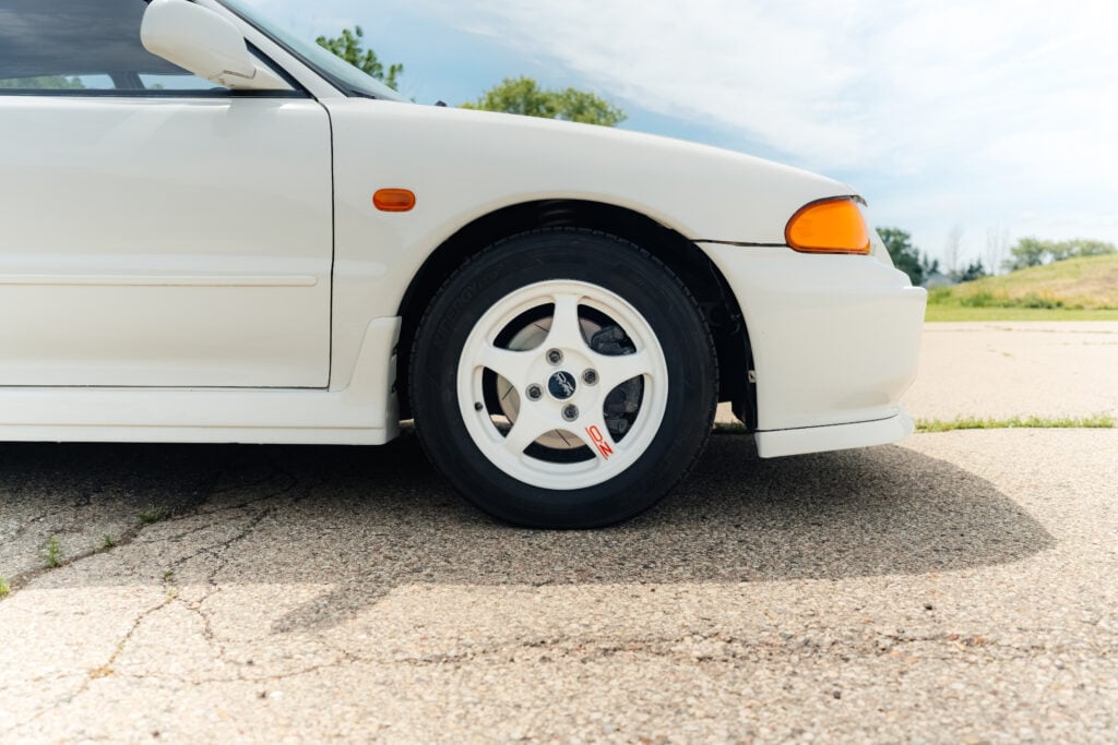 1995 Mitsubishi EVO 3 driver front wheel