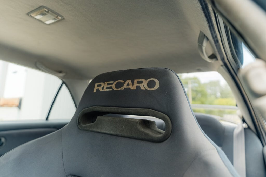 1995 Mitsubishi EVO 3 passenger front recaro seat