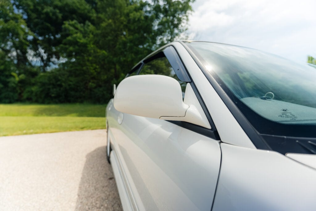 1995 Mitsubishi EVO 3 driver side mirror front view