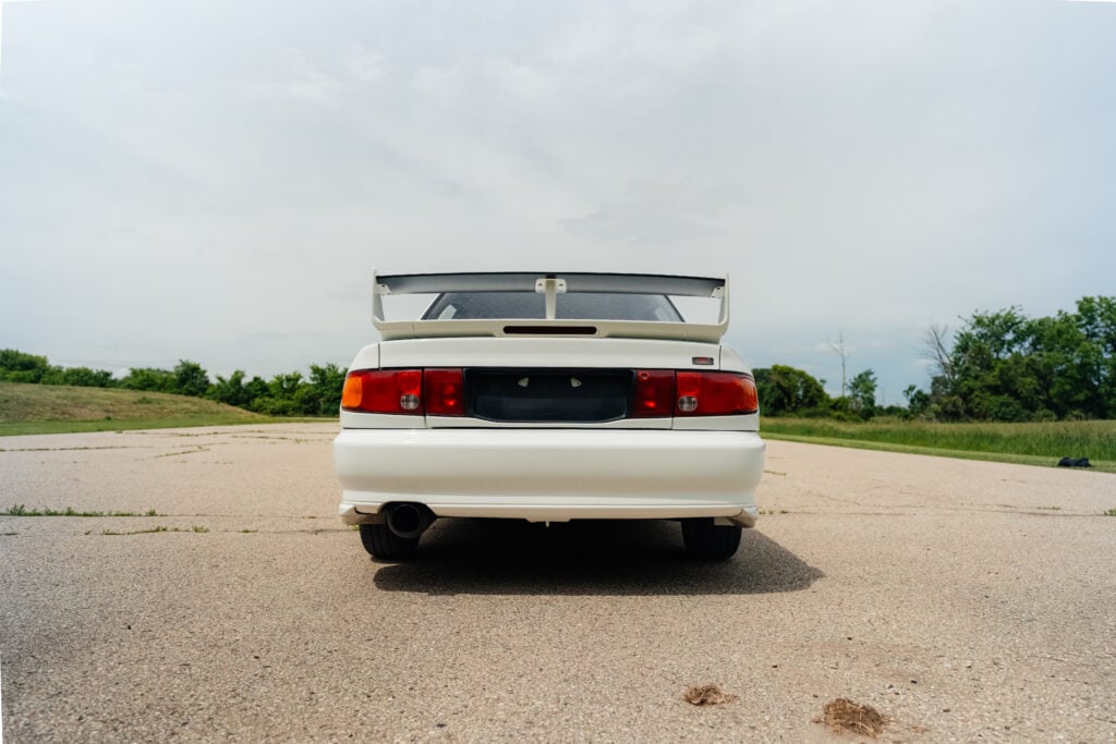 1995 Mitsubishi EVO 3 Rear End view