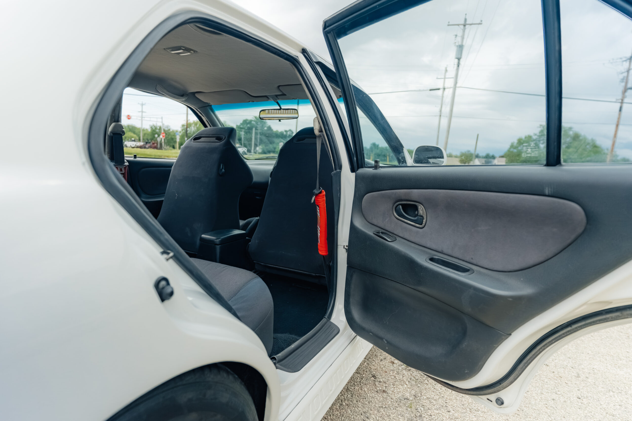 1995 Mitsubishi EVO 3 Driver Rear Door Open
