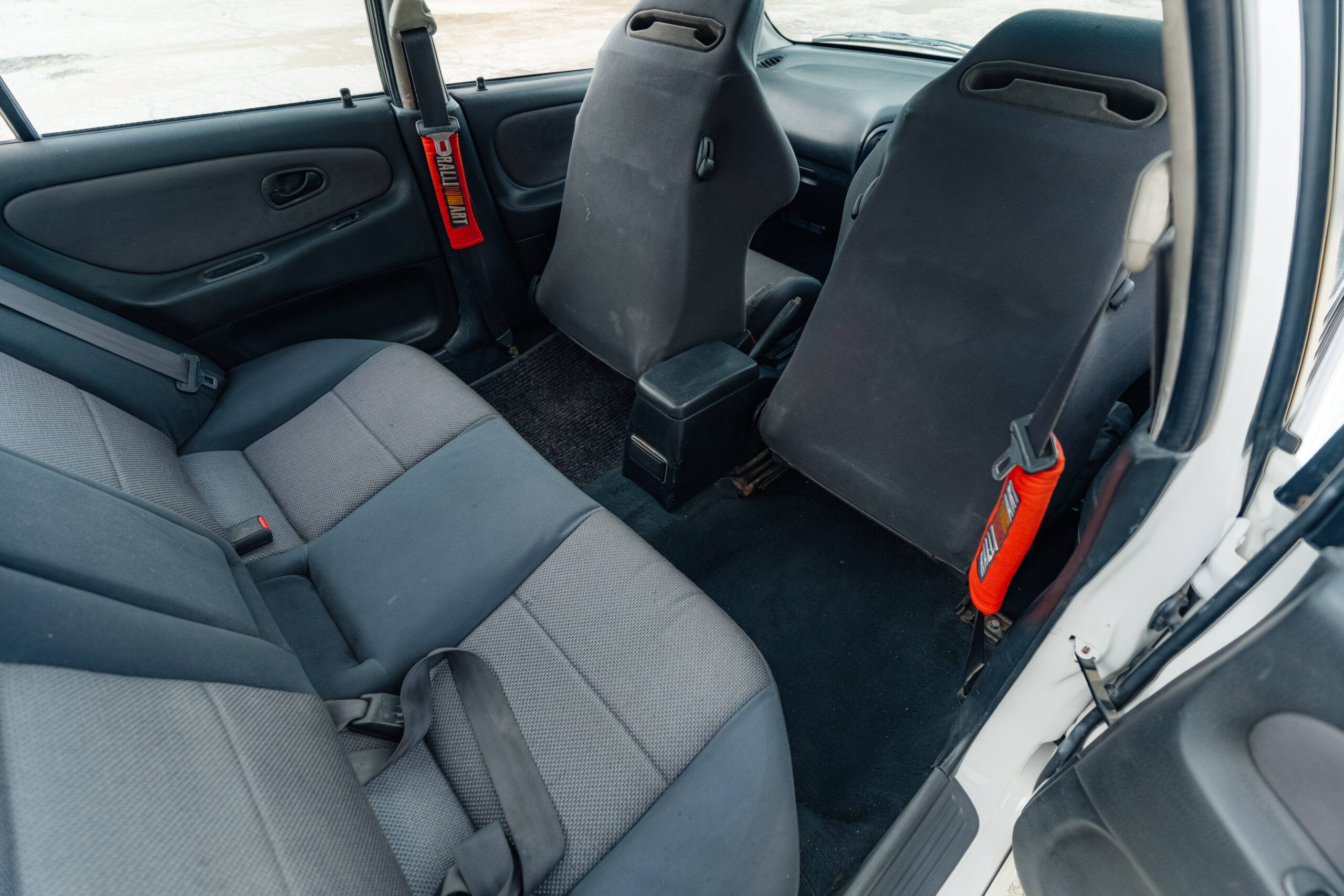1995 Mitsubishi EVO 3 Back of front seats driver side