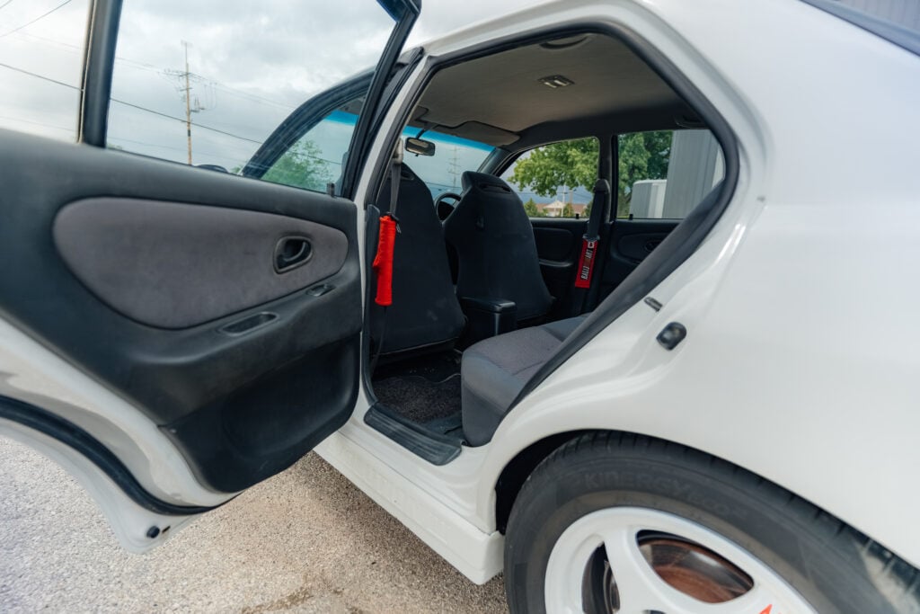 1995 Mitsubishi EVO 3 Passenger Rear Door Open