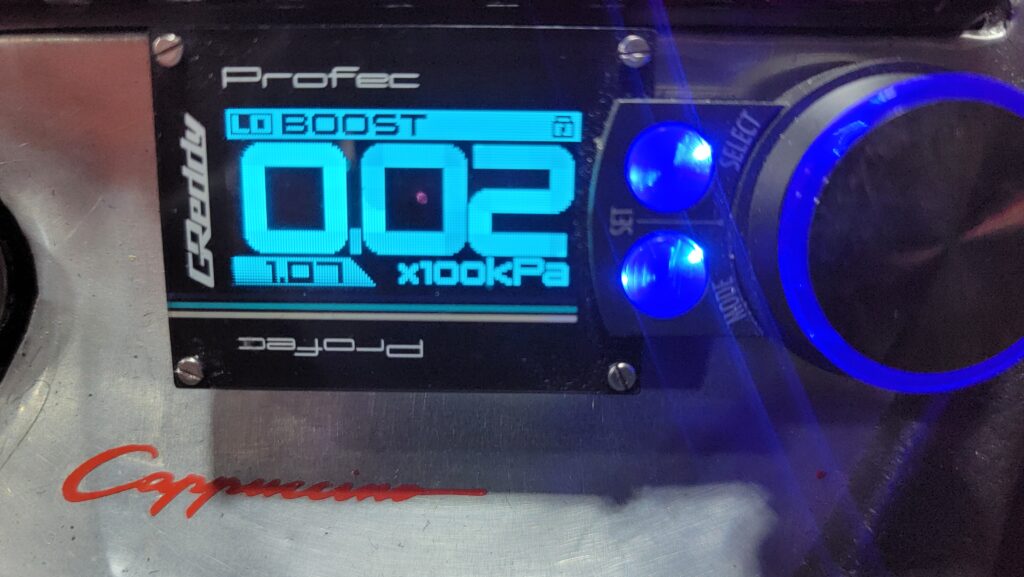 1998 Cappuccino Flash Red Greddy Profec Boost Controller