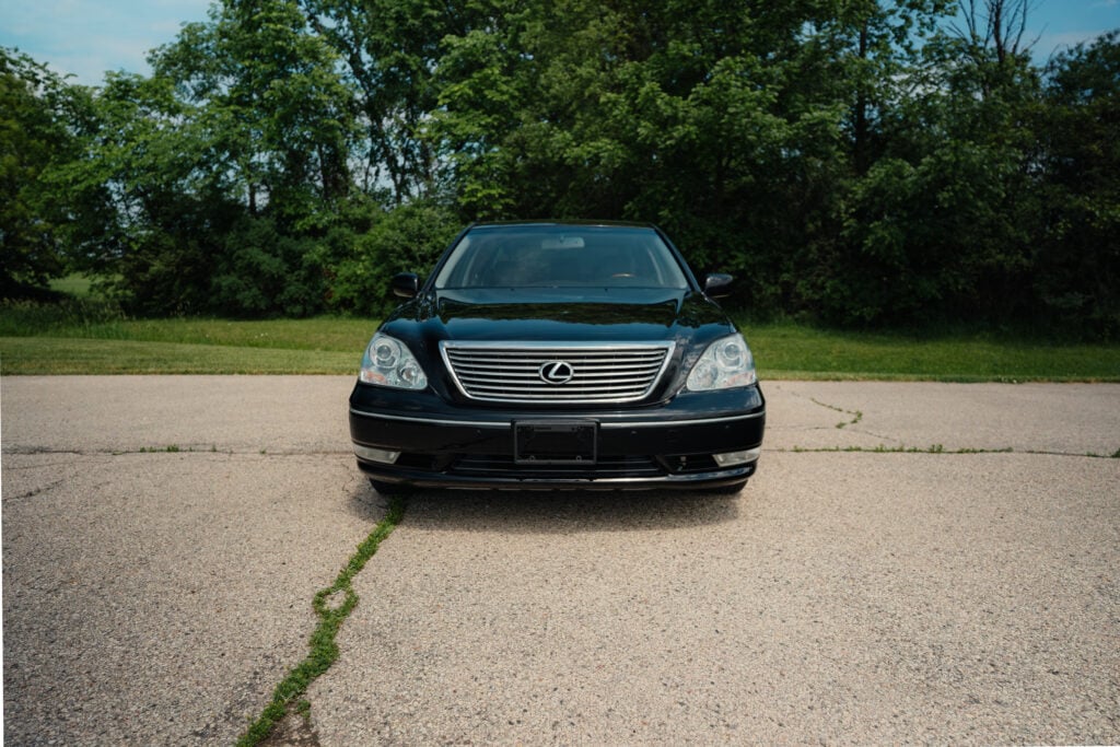2005 Lexus LS430 Black on Black ML-C Front View
