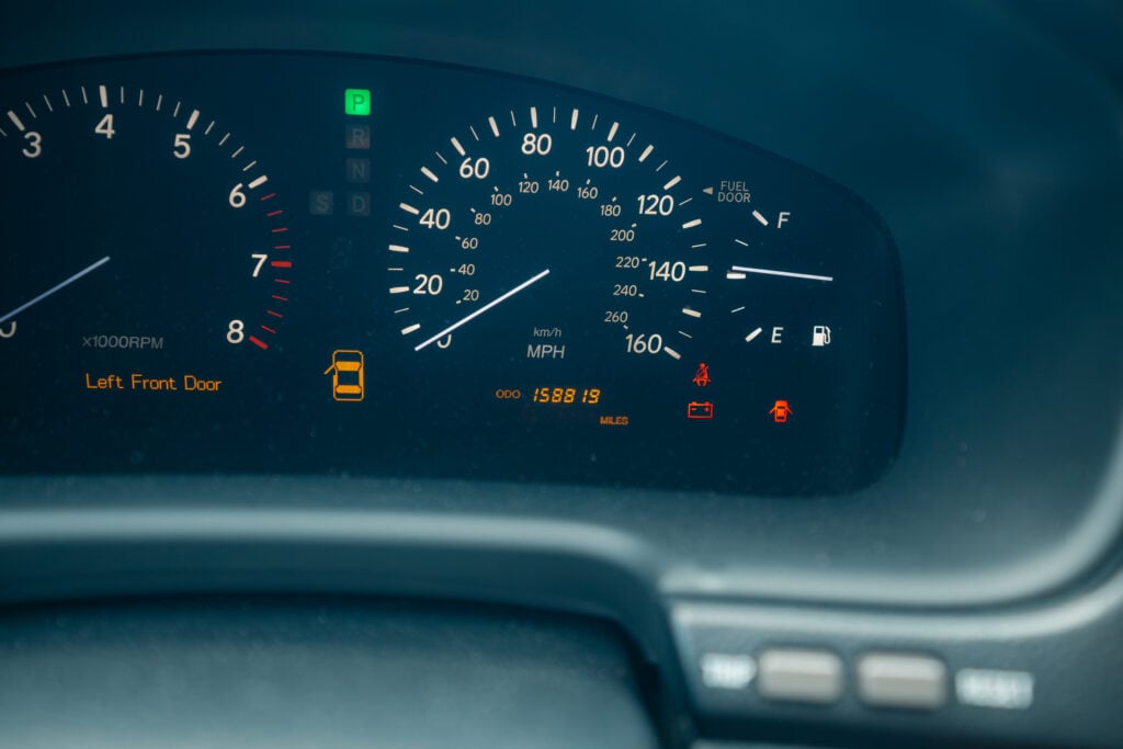 2005 Lexus LS430 Black on Black ML-C Speedometer