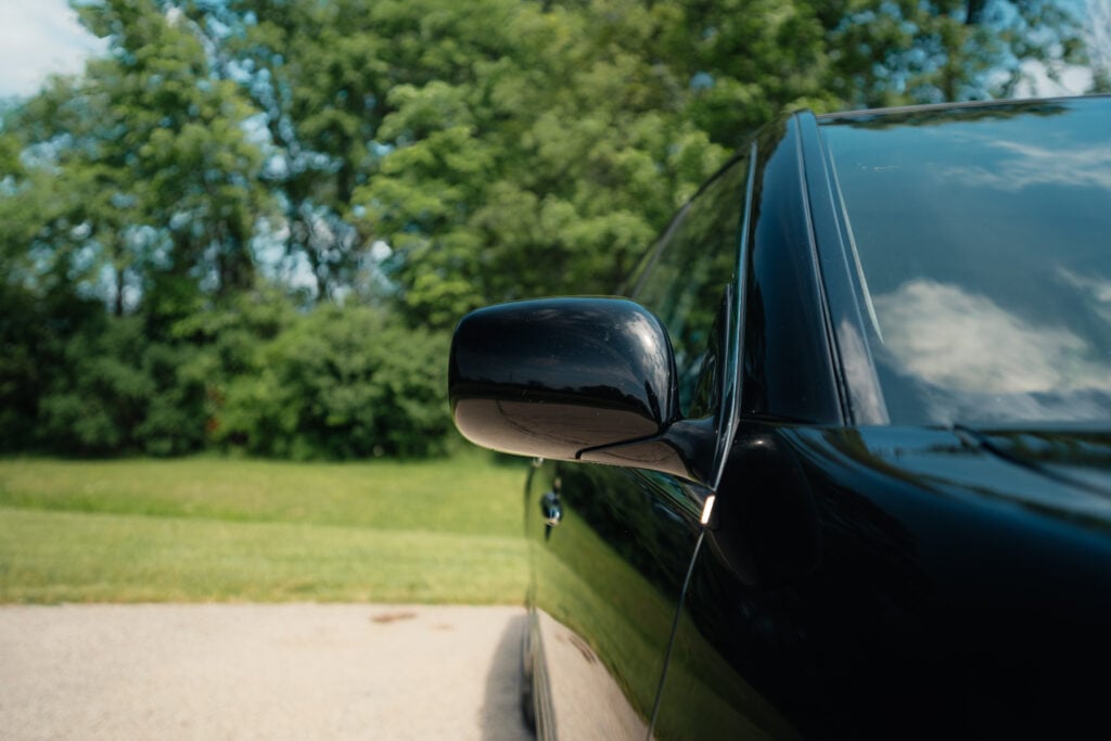 2005 Lexus LS430 Black on Black ML-C Passenger Side Mirror Front