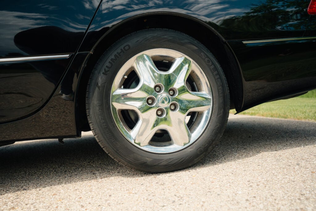2005 Lexus LS430 Black on Black ML-C Driver Rear Wheel