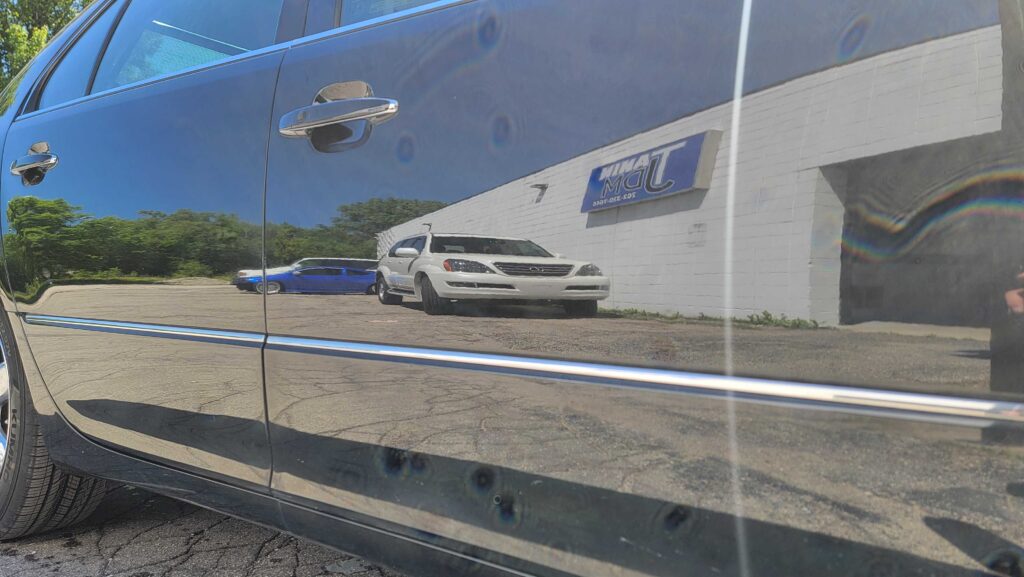 black-ls430-taninjdm-paint-shop-reflection TaninJDM Paint Shop Black LS430 Reflection