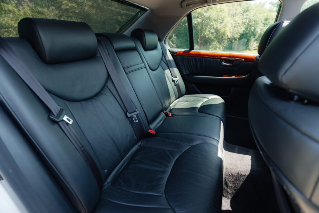 2004 Lexus LS430 Base Model rear seat view from passenger door